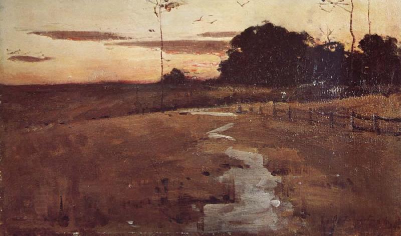 John Longstaff Twilight Landscape China oil painting art